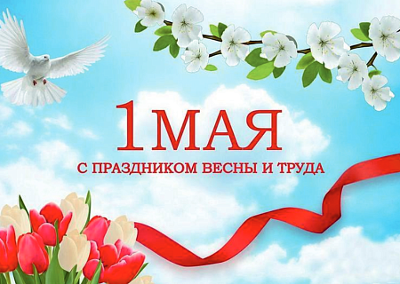 Общественная палата Ростовской области поздравляет жителей Дона с праздником Весны и Труда!